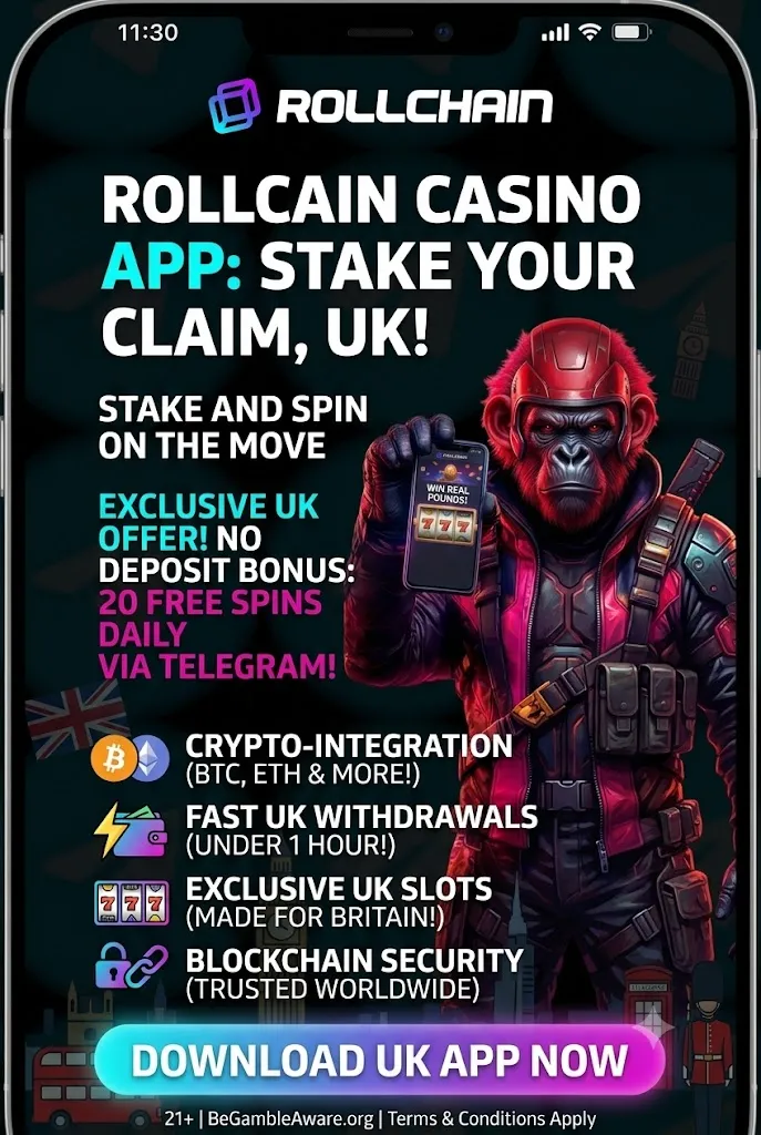 Rollchain affiliate landing preview